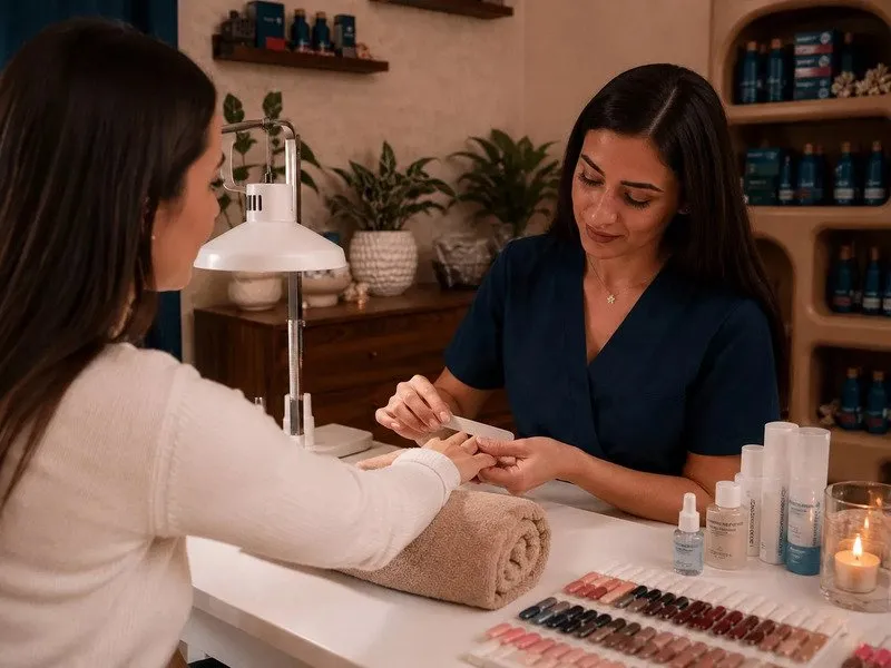 Hýčkání rukou a nohou s wellness rituálem