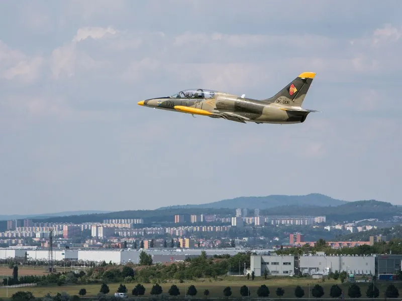 Let stíhačkou L-39 Albatros