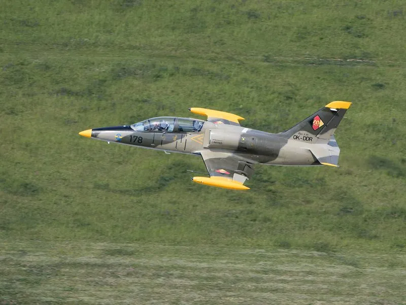 Let stíhačkou L-39 Albatros