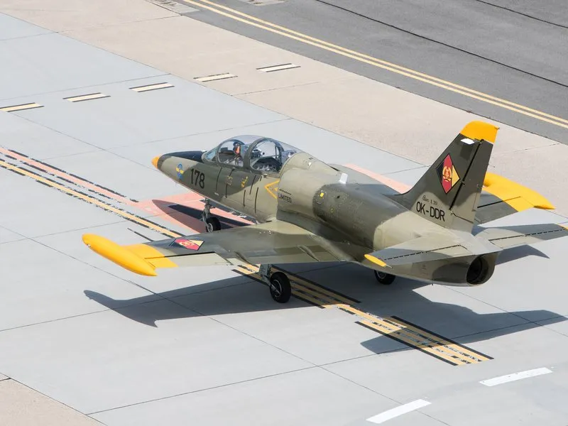 Let stíhačkou L-39 Albatros