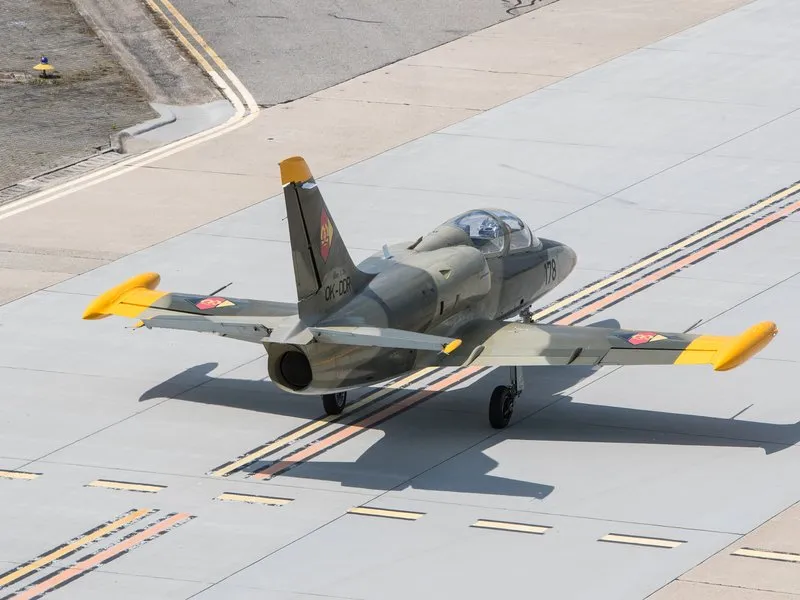Let stíhačkou L-39 Albatros