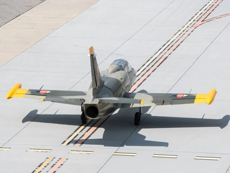 Let stíhačkou L-39 Albatros