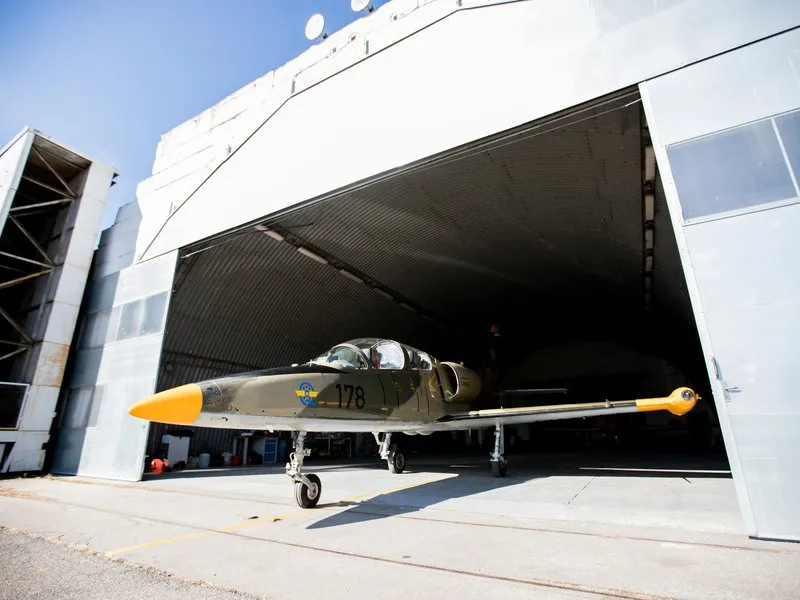 Let stíhačkou L-39 Albatros