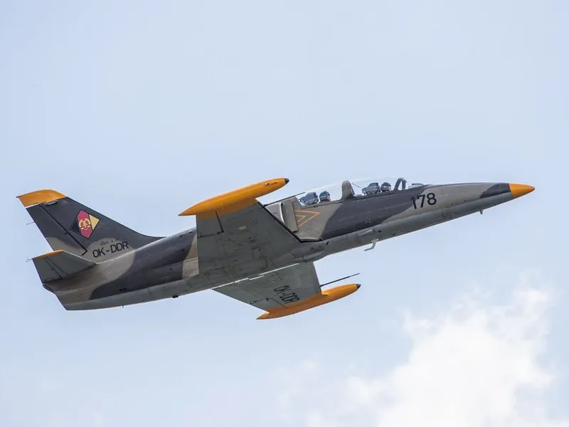 Let stíhačkou L-39 Albatros