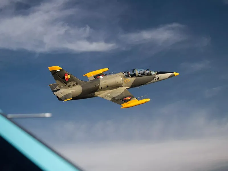 Let stíhačkou L-39 Albatros