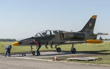 Let stíhačkou L-39 Albatros
