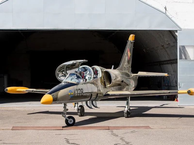 Let stíhačkou L-39 Albatros