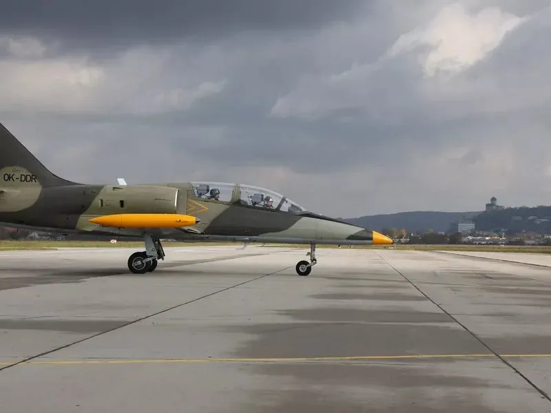 Let stíhačkou L-39 Albatros