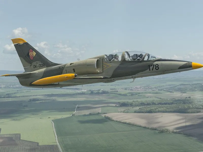 Let stíhačkou L-39 Albatros