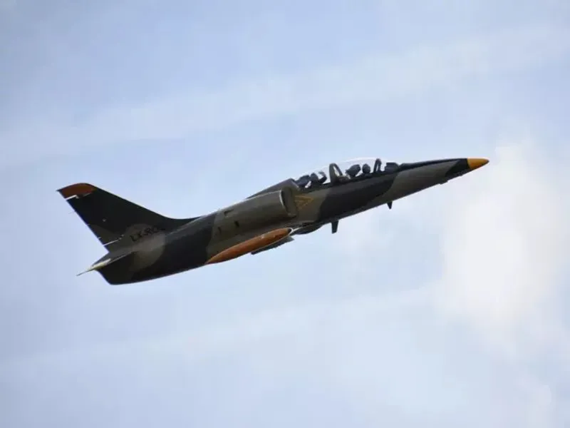 Let stíhačkou L-39 Albatros