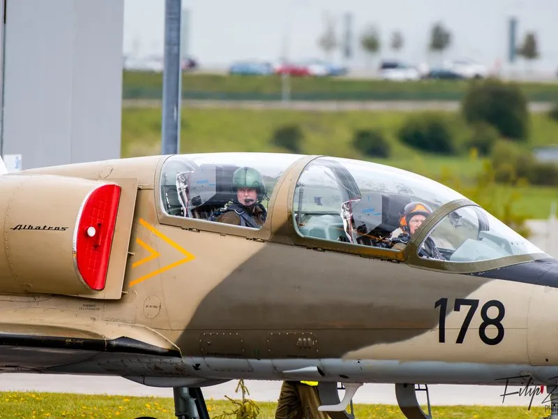 Let stíhačkou L-39 Albatros