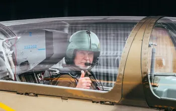 Let stíhačkou L-39 Albatros