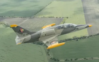 Let stíhačkou L-39 Albatros