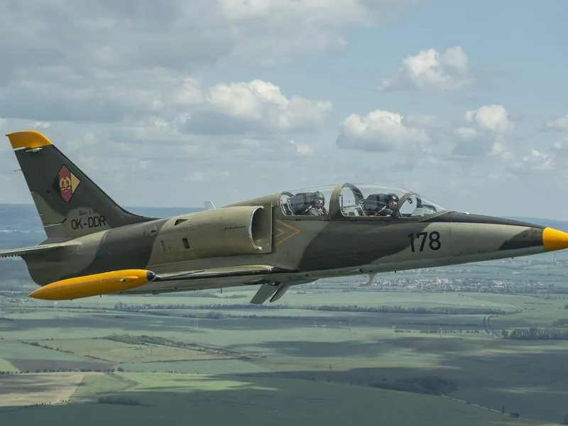 Let stíhačkou L-39 Albatros