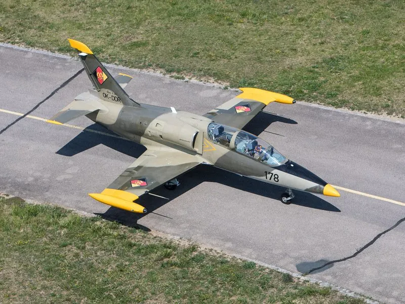 Let stíhačkou L-39 Albatros