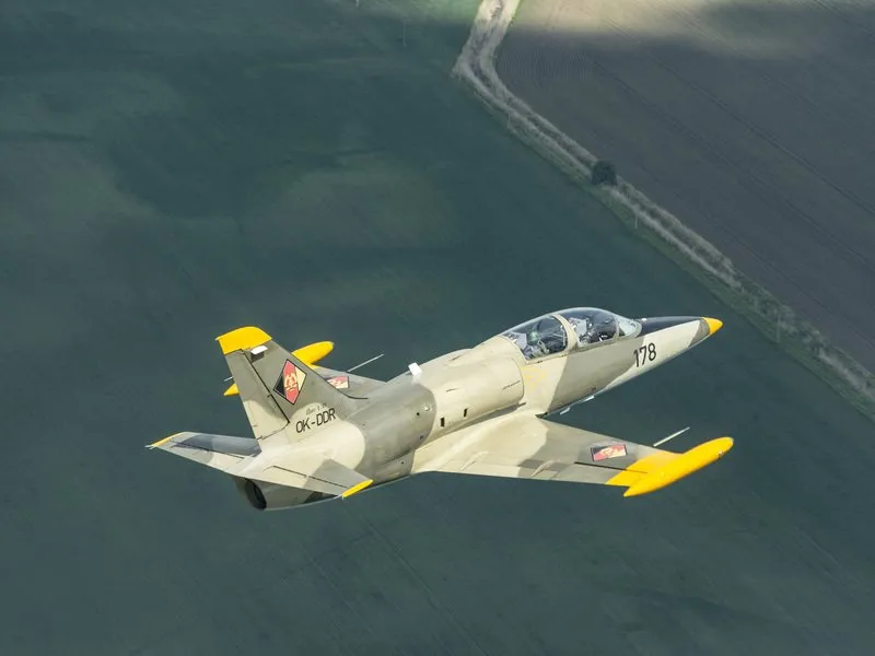 Let stíhačkou L-39 Albatros