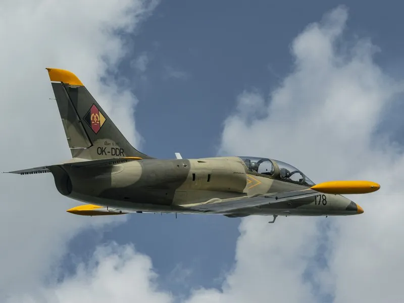Let stíhačkou L-39 Albatros