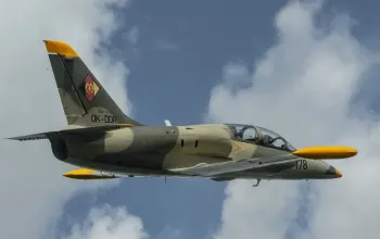 Let stíhačkou L-39 Albatros