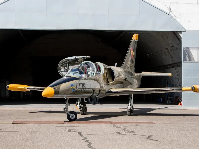Let stíhačkou L-39 Albatros