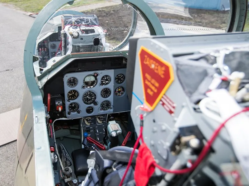 Let stíhačkou L-39 Albatros