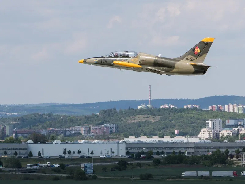 Let stíhačkou L-39 Albatros
