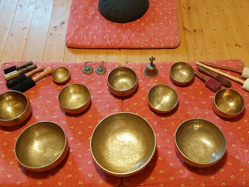 Relaxace při hudbě tibetských mís