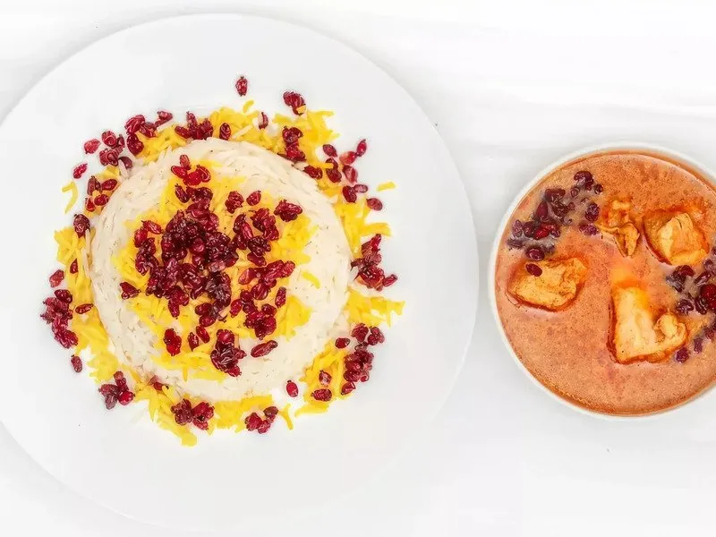 Degustační perské menu v restauraci Saffron Persian Food