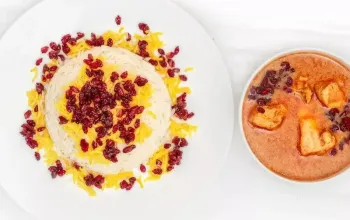Degustační perské menu v restauraci Saffron Persian Food