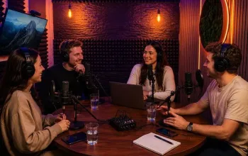 Nahrajte si vlastní podcast v profesionálním studiu – dárek a zážitek