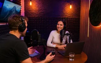Nahrajte si vlastní podcast v profesionálním studiu