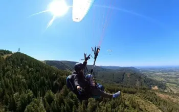 Tandem paragliding po celé ČR jako dárek – dárek a zážitek