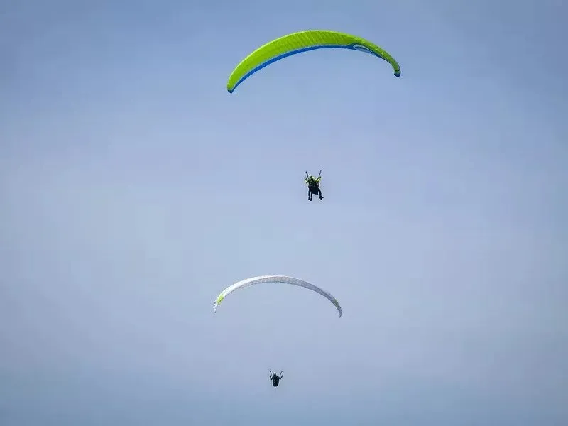 Tandem paragliding po celé ČR jako dárek