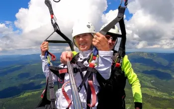 Tandem paragliding po celé ČR jako dárek