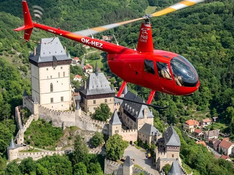 Vyhlídkové lety vrtulníkem