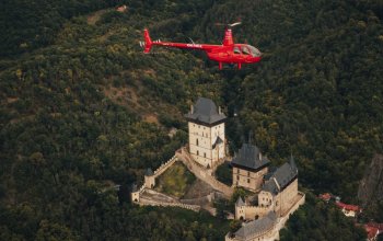 Vyhlídkové lety vrtulníkem