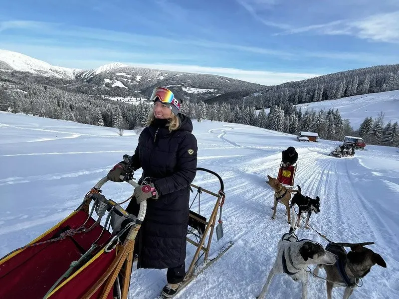 Mushing - jízda se psím spřežením
