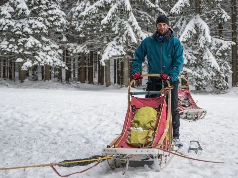 Mushing - jízda se psím spřežením