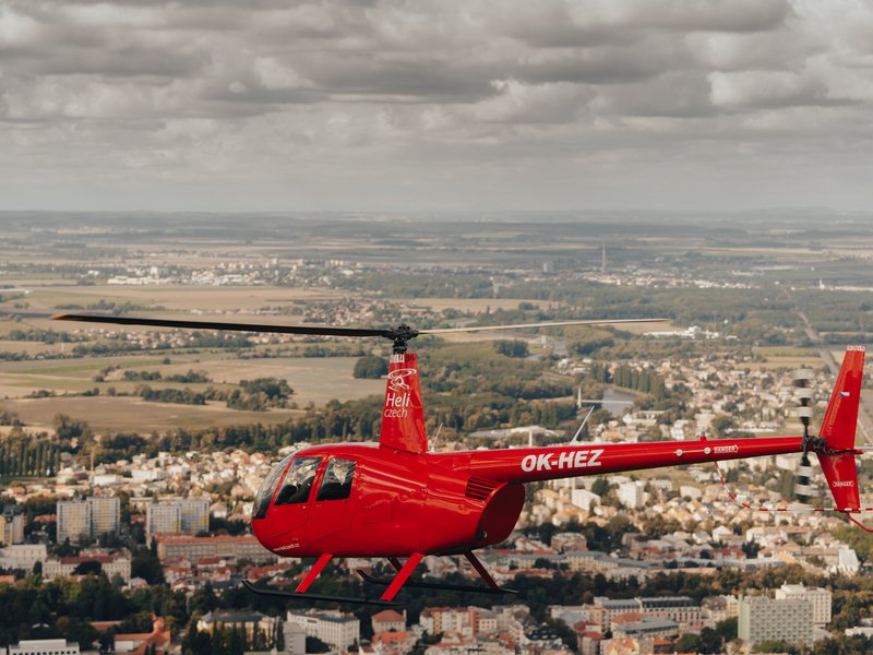 Adrenalinový let vrtulníkem