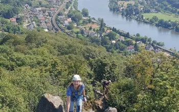 Via ferrata se zkušeným instruktorem – dárek a zážitek