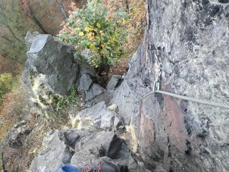 Via ferrata se zkušeným instruktorem