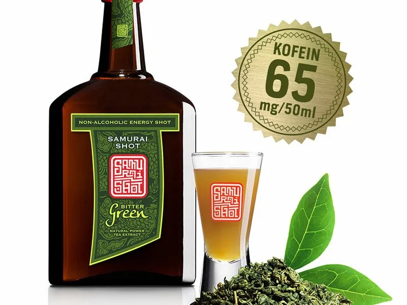 Sada čajů Samurai Shot: 3 příchutě