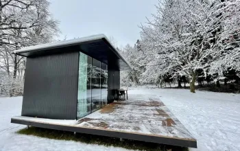 Ubytování: Tiny house s vlastní saunou