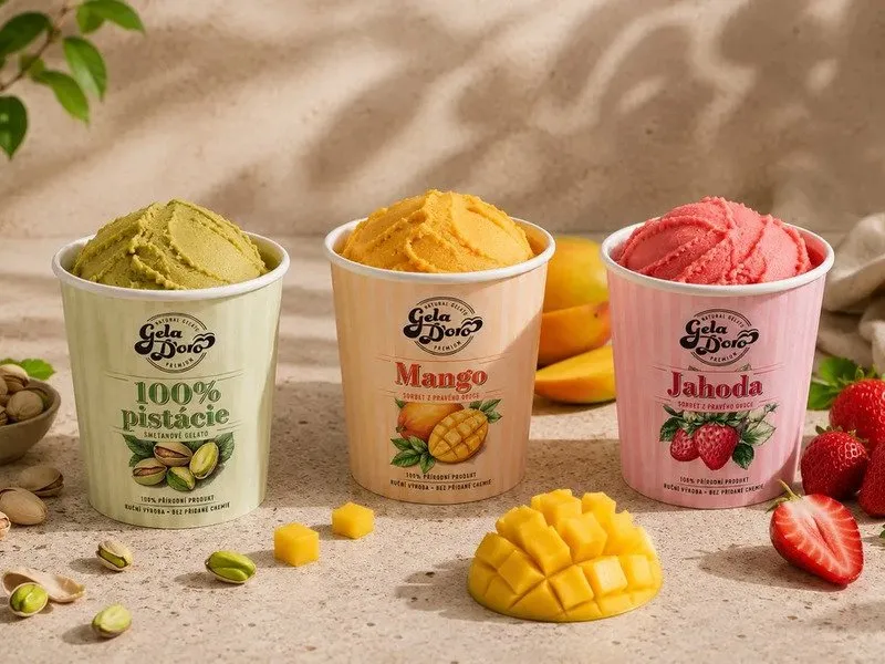 Vyrobte si vlastní pravé italské gelato a odneste si domů 5 litrů