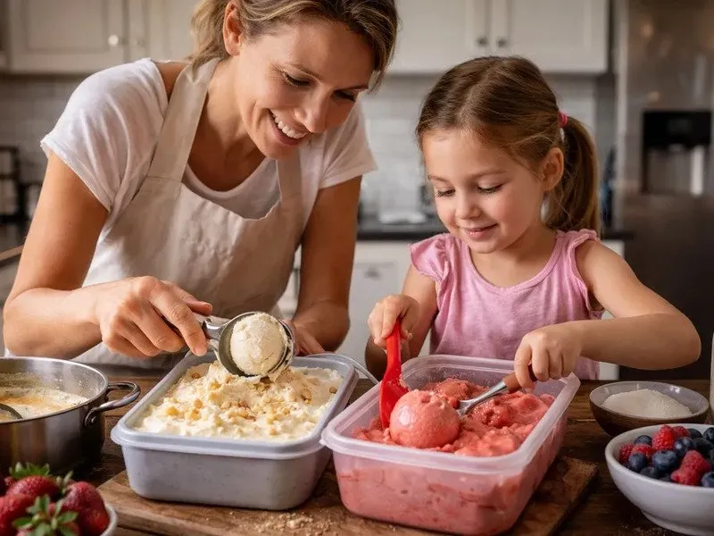 Vyrobte si vlastní pravé italské gelato a odneste si domů 5 litrů