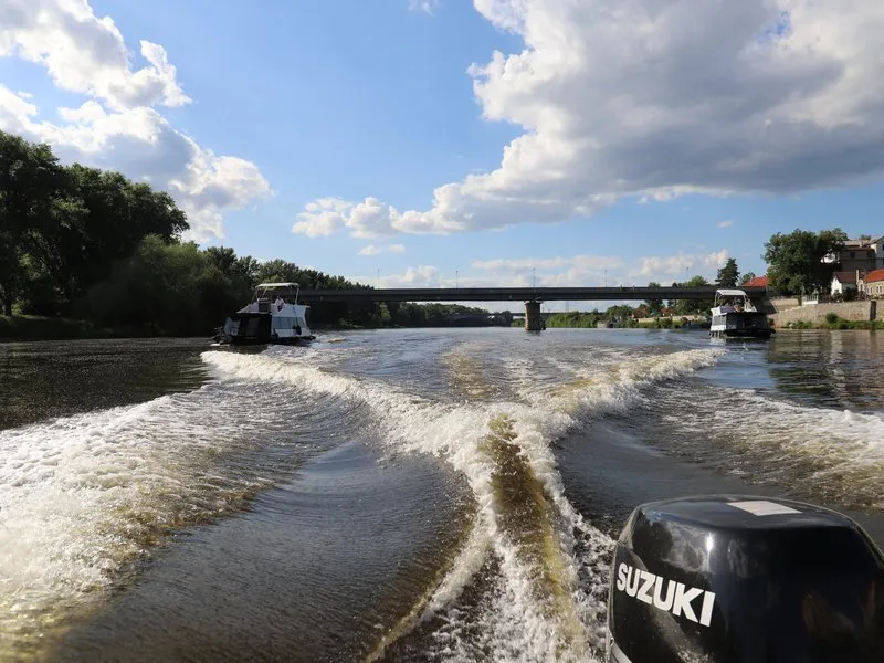 Exkluzivní plavba na soutoku Vltavy a Labe