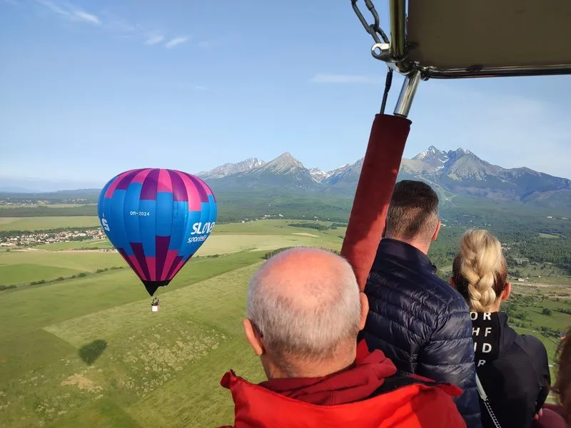 Let balónem během Slovak Balloon Cup 2026
