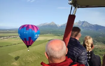 Let balónem během Slovak Balloon Cup 2026