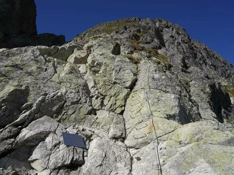 Ferrata na Slovensku: Priečne sedlo