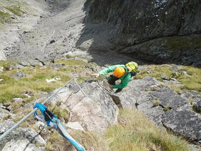 Ferrata na Slovensku: Priečne sedlo