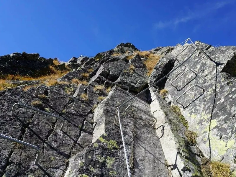 Ferrata na Slovensku: Priečne sedlo
